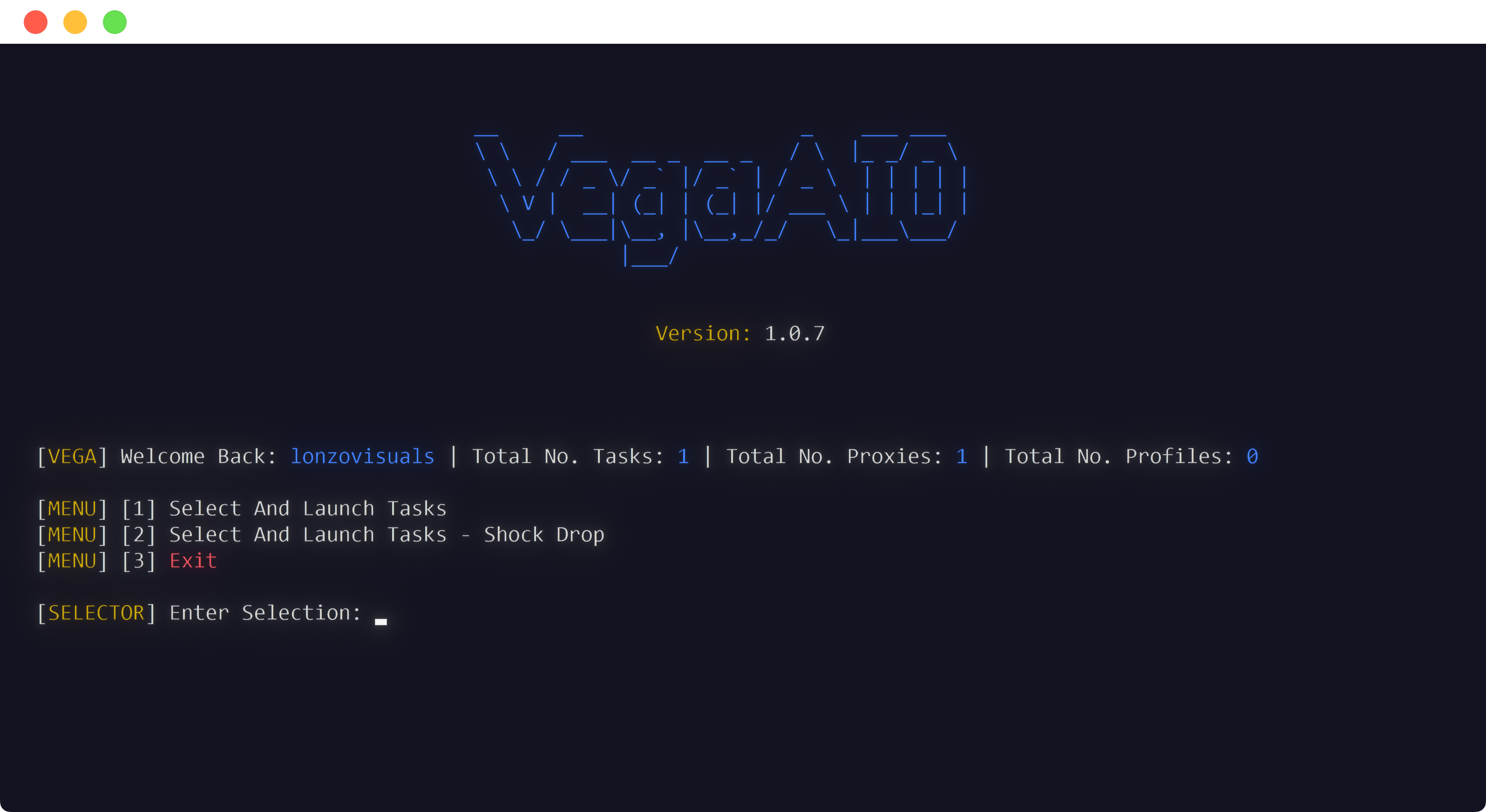 Vega AIO CLI